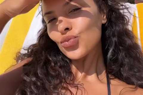 Maya Jama stuns in bikini on holiday ahead of Love Island return