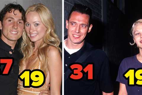 14 Famous People Who Were Teenagers When They Got Married To Controversially Older People