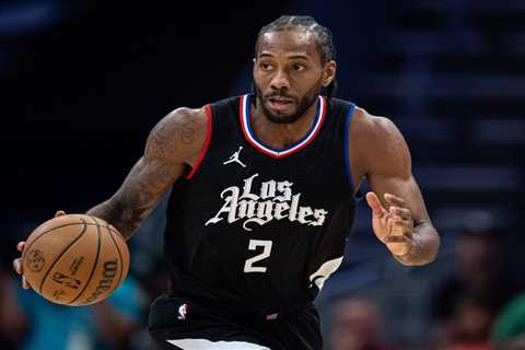 Kawhi Leonard to miss Clippers’ Game 1 against Mavericks as knee injury lingers