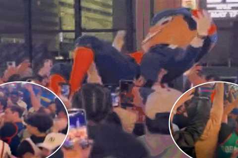 Knicks fans revel outside MSG in unreal scene after wild Game 2 win