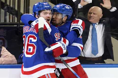 Rangers’ Jack Roslovic came up big in Game 2 victory: ‘Elite play’