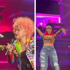 Nicki Minaj Brings Out Cyndi Lauper for 'Pink Friday Girls' Duet