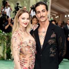Dove Cameron & Damiano David Cozy Up on the 2024 Met Gala Red Carpet