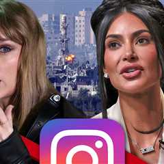 Taylor Swift & Kim Kardashian Being Blocked En Masse Over Viral Gaza Trend