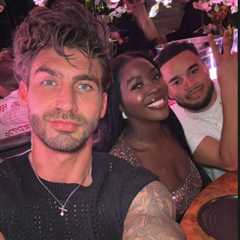Love Island's Chris Taylor and Kaz Kamwi continue to spark romance rumors with night out