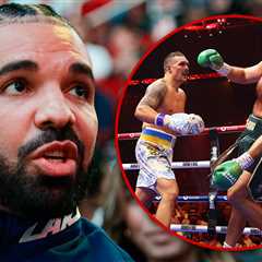 Drake Loses $565K Wager on Tyson Fury Boxing Match