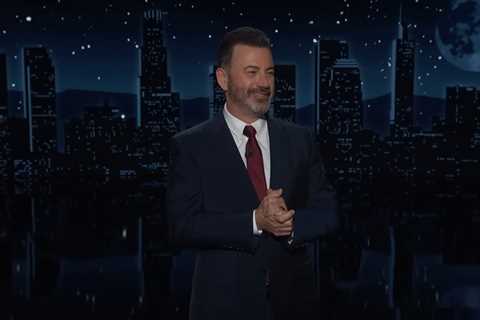 Jimmy Kimmel Jokes That Travis Kelce Is Taylor Swift’s ‘Broke Boyfriend’