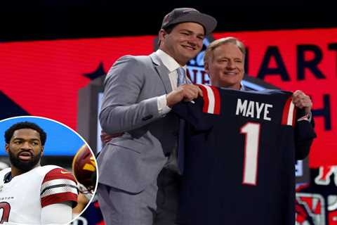 Patriots starting quarterback odds: Drake Maye likely to open season on bench