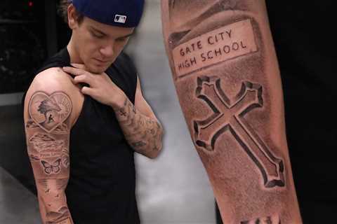 Mac McClung Gets Full Arm Sleeve Tattoo In NYC