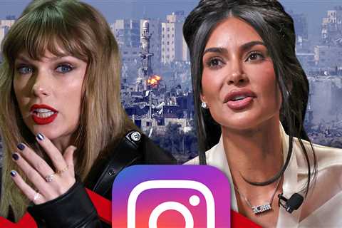 Taylor Swift & Kim Kardashian Being Blocked En Masse Over Viral Gaza Trend