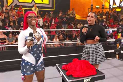 Sexyy Red Steals the Show With Her WWE NXT Debut & Meets Wrestling Icon Shawn Michaels