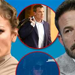 Jennifer Lopez & Ben Affleck at His Office, First Time Hanging Out Since Italy