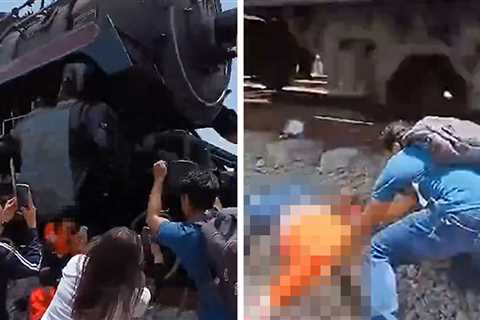 Woman Struck & Killed by Train in Mexico While Trying to Take Selfie