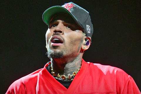 Chris Brown Loses Cool After Suspension Wire Glitch at Concert