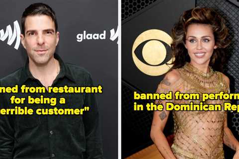 19 Famous People Who Were Turned Away, Kicked Out, Or Even Banned From Public Places Or Events