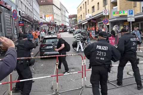 German police shoot man allegedly threatening them with ax in Euro 2024 host city Hamburg