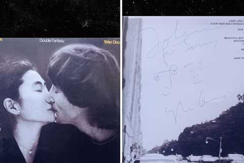 John Lennon & Yoko Ono's Rare Signed 'Double Fantasy' Album For Sale