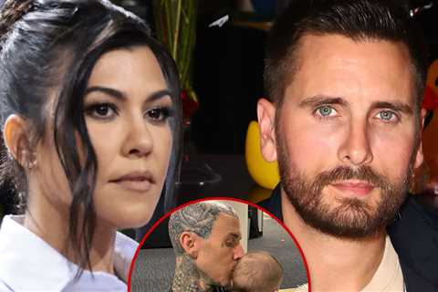 Kourtney Kardashian Snubs Scott Disick in Father's Day Message