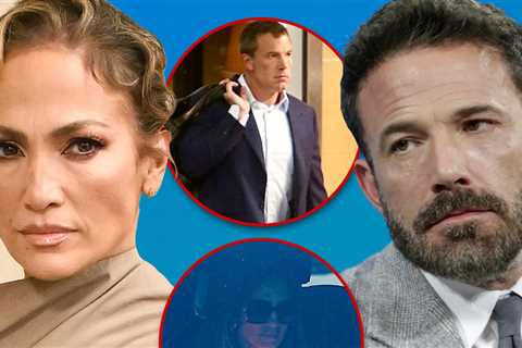 Jennifer Lopez & Ben Affleck at His Office, First Time Hanging Out Since Italy