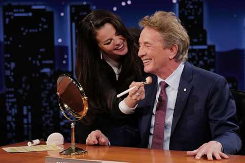 Selena Gomez Gives ‘Only Murders’ Co-Star Martin Short a Mini-Makeover on Jimmy Kimmel Live: Here..