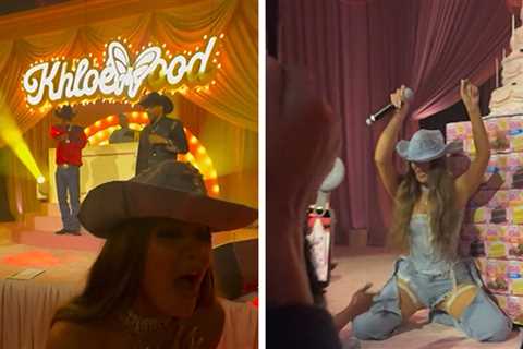Khloe Kardashian Parties W/ Sisters at 40th Birthday, Snoop Performs