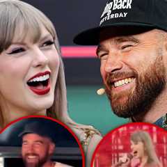 Taylor Swift Surprised as Travis Kelce Shows Up at 'Eras' Tour in Ireland