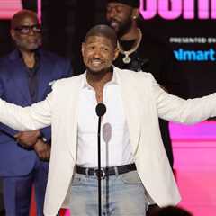 Usher Accepts Lifetime Achievement Award at 2024 BET Awards, But Speech’s Audio Kept Cutting Out