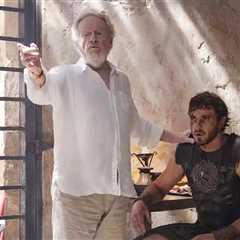 Gladiator II cast blown away by Ridley Scott’s love of film at 86