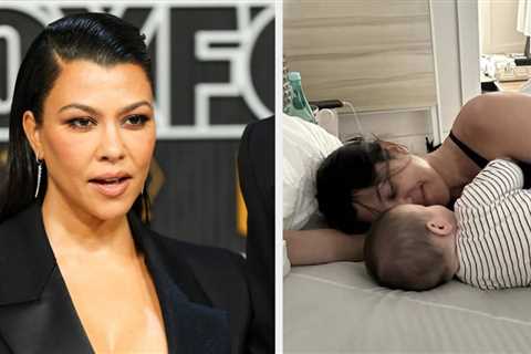 After Sparking Concern, Kourtney Kardashian Defended Her Decision To Co-Sleep With Her Baby Boy And ..