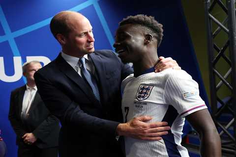 Prince William congratulates England hero Bukayo Saka on Euro 2024 semi-final win