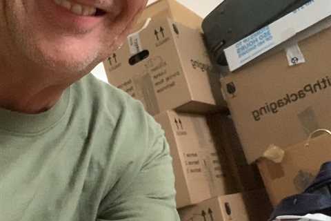 Matthew Wright rushed to A&E on moving day