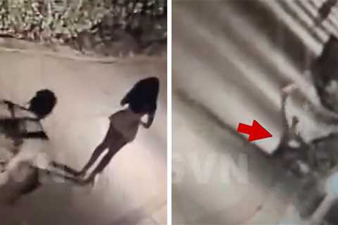 Man Allegedly Attacks & Rapes Woman on Rollerblades, Caught on Surveillance Video