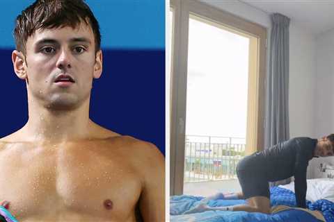 Olympic Diver Tom Daley Seemingly Debunks The Anti-Sex Bed Rumor In Paris