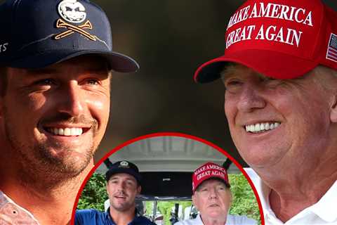 Bryson DeChambeau Golfs With Donald Trump, Raves Over Ex-President's Game