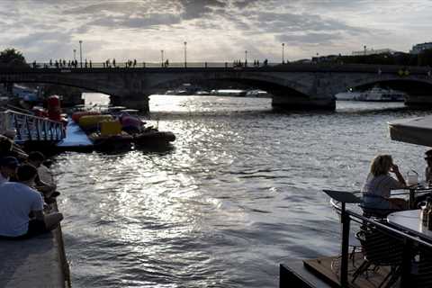 Men’s Olympic triathlon is postponed due to concerns over water quality in Paris’ Seine River