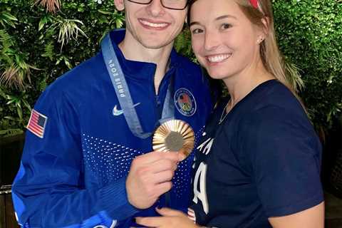 Stephen Nedoroscik’s girlfriend, Tess McCracken, had ‘never been more nervous’ during viral pommel..