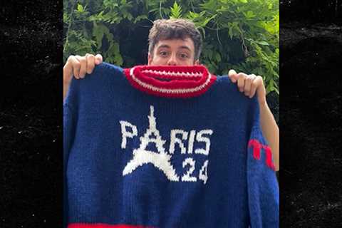 Tom Daley Finishes Knitting Paris Olympics Sweater, Models It For Followers