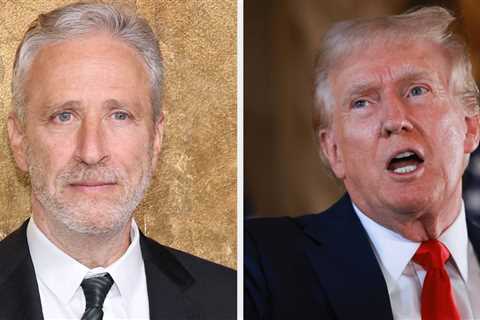 Jon Stewart Joked That Donald Trump Was Losing His F*cking Mind For Focusing On This False Claim