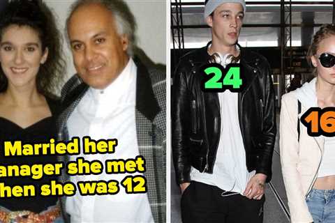 29 Absolutely Disgusting Times Fully Grown Famous Men Dated Literal Teenagers