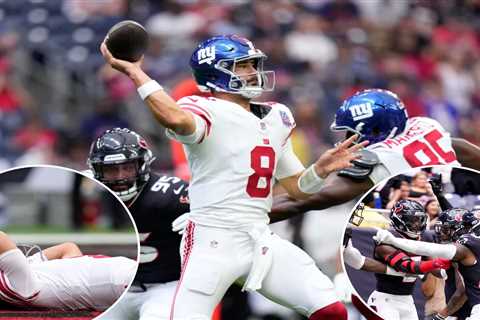 Giants’ Daniel Jones rebounds after two-interception nightmare to start preseason return