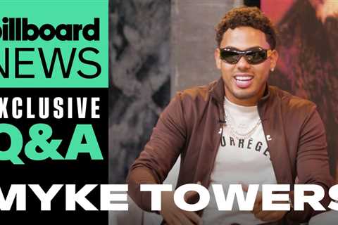 Myke Towers Talks ‘LA PANTERA NEGRA,’ Peso Pluma & Bad Bunny Collab, More | Billboard News