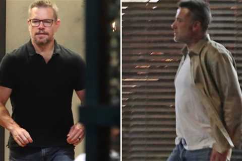 Ben Affleck Grabs Dinner With Bestie Matt Damon Amid J Lo Divorce