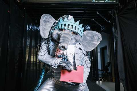How Liberty mascot Ellie became a Telfar bag-carrying WNBA fashion icon with two stylists