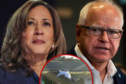 Kamala Harris and Tim Walz's Campaign Briefly Stopped by Serious Accident