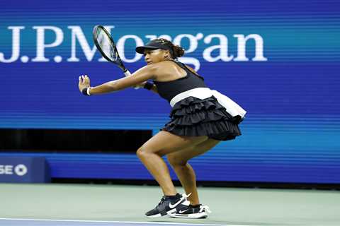 Naomi Osaka serves up another bow-inspired outfit at US Open