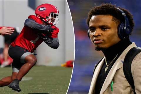 Georgia suspends running back Trevor Etienne for opener vs. Clemson after offseason DUI arrest