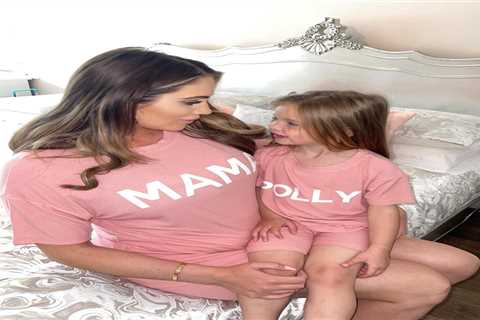 Emotional Amy Childs reveals daughter Polly, seven, has been diagnosed with dyslexia