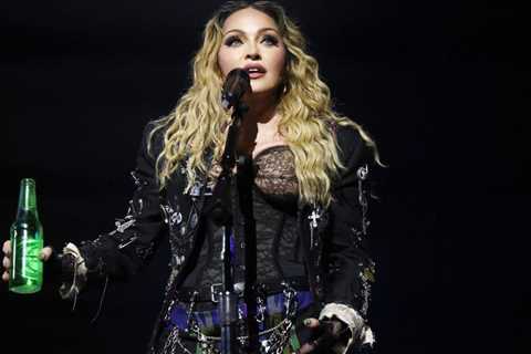 Madonna Nails Cowboy Core in Bold Barn Photos