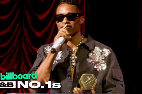 Lucky Daye Accepts the Torchbearer Award | Billboard’s R&B No.1s 2024