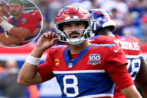 Giants fans’ Daniel Jones contempt followed him outside MetLife Stadium after ugly loss